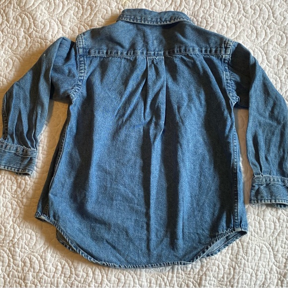 Ralph Lauren Kids Long Sleeve Jean Shirt - Picture 3 of 5